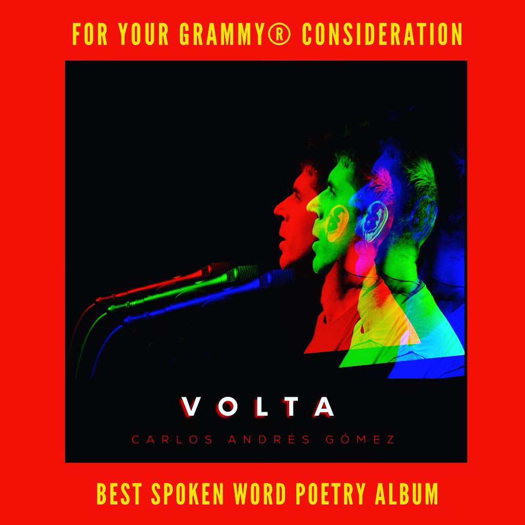 For your GRAMMY® consideration for Best Spoken Word Poetry Album: “VOLTA”